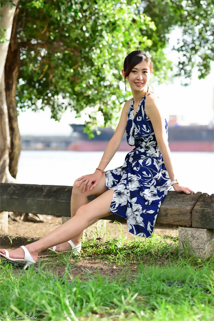 [Mzsock] NO.196 Zhao Tingting dress with cool and high legs street photography#[105P]-75